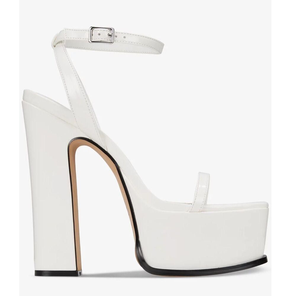 AAJ By Aminah Women's Tina Platform Dress Sandals MSRP:220$